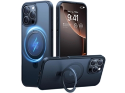 Compre A Capa Torras Guardian Ostand Series Para Iphone 16 Pro Max Compatível Com Magsafe Kickstand Tpupc, Preta