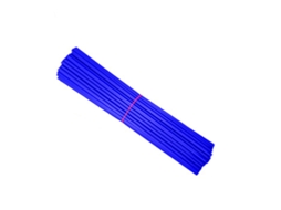 72 Pcs Fundas Para Rayos De Bicicleta 24cm Universal Cubiertas De Rayos Motocicleta Decoration Kit Azul Oscuro