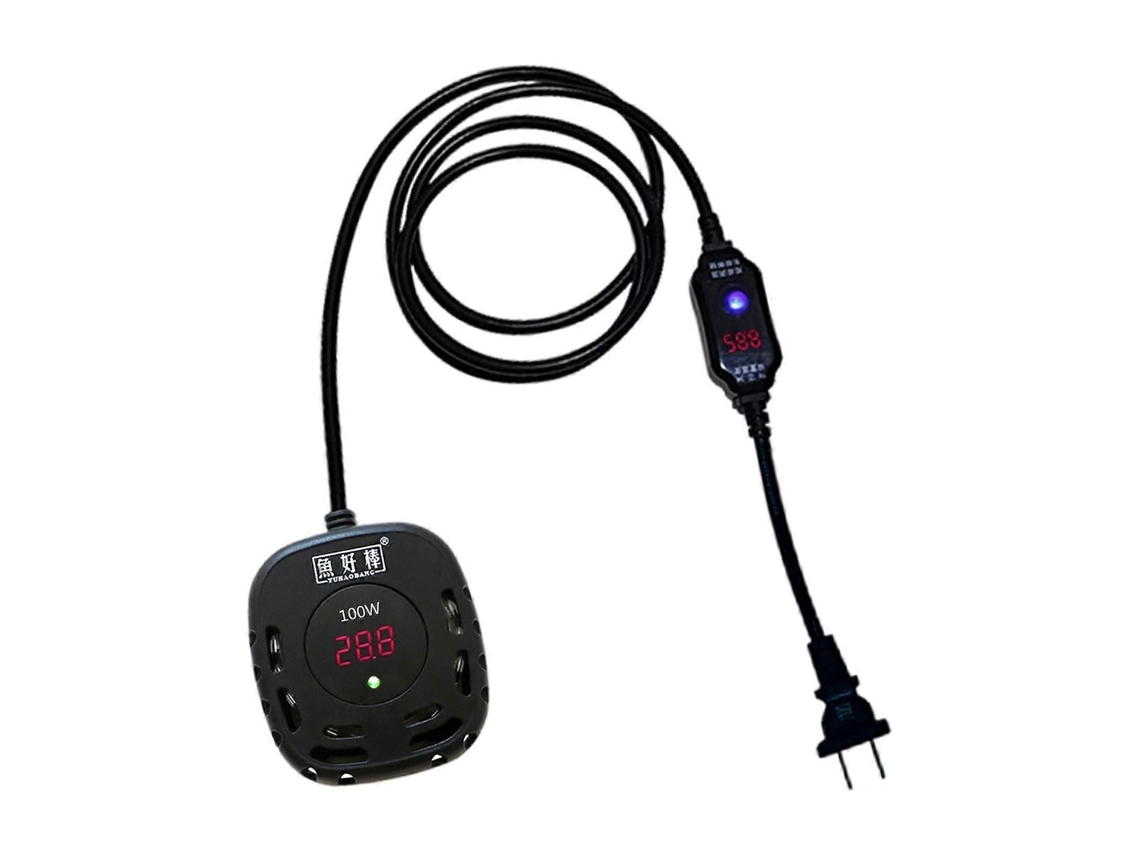 Mini Aquecedor para Aquário com Controlador de Temperatura, Entrada Usb, 100w GOKOCO