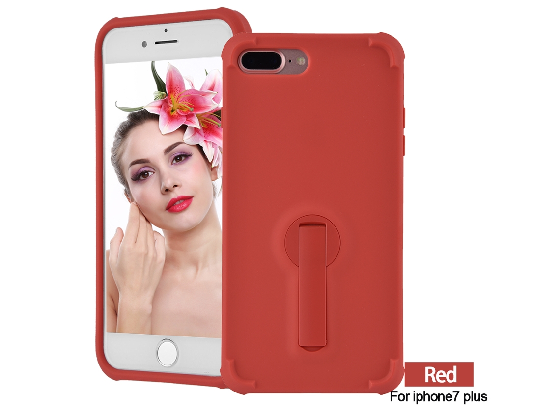 Capa de Telefone Autorizada Pela Marca B.o.w Ht042 z para Iphone 7/7 Plus Capa Anti impacto de Tpu EOOCOO (proteção Mate, Função de Suporte)