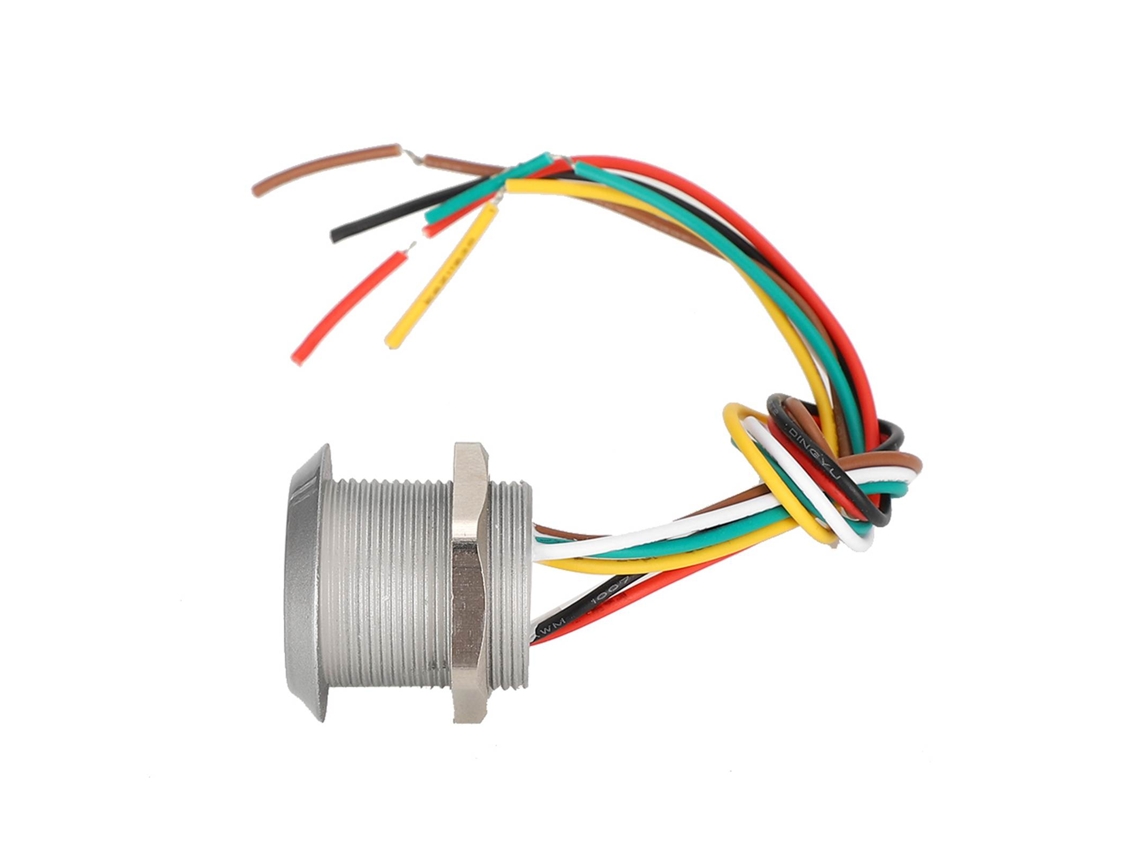 Lector De Controle De Acesso Rfid Mini Embutido Impermeável Com Interface Wiegand26/34 Para Leitura De Cartões