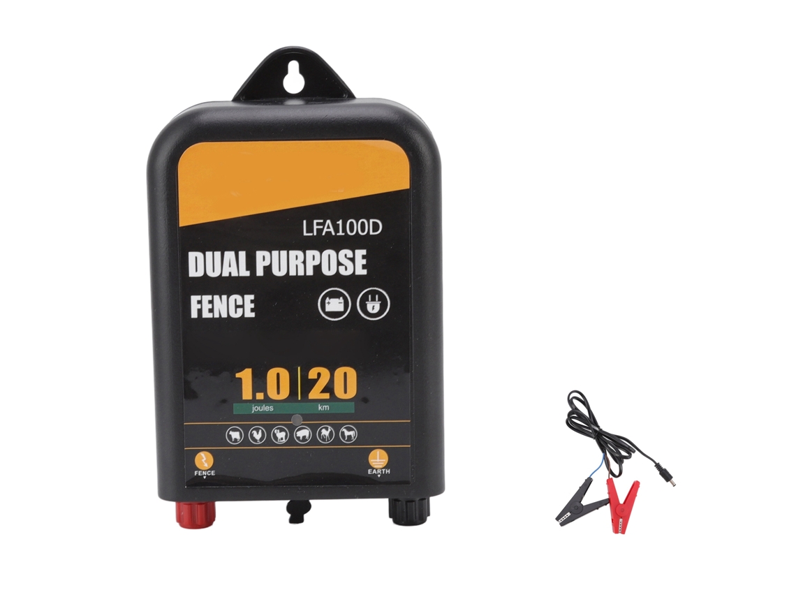 Carregador De Cerco Elétrico Baixa Impedância 100â240v Ac Dc