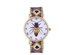 Reloj Casual De Moda Unisex Con Correa De Lana Cuarzo Zhoulianfa