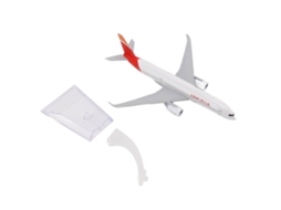 Primerox modelo de Avião 330 em Liga com Base de Exibição para Natal e Decoração