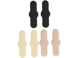 Sherchpry Conjunto De 3-pares Palmilhas Antiderrapantes Para Calcanhar, Substituíveis E Confortáveis, Ideais Para
