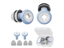 Protetor Auricular De Silicone Reutilizável Anti-ruído Para Dormir Azul