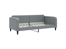 Day Bed, Day Beds Vidaxl Cinzeto Tecido (90 X 200 Cm)
