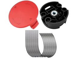 Kit De Substituição 23-37 3.5 Para Roçadeira Afs Com Fio De Corte