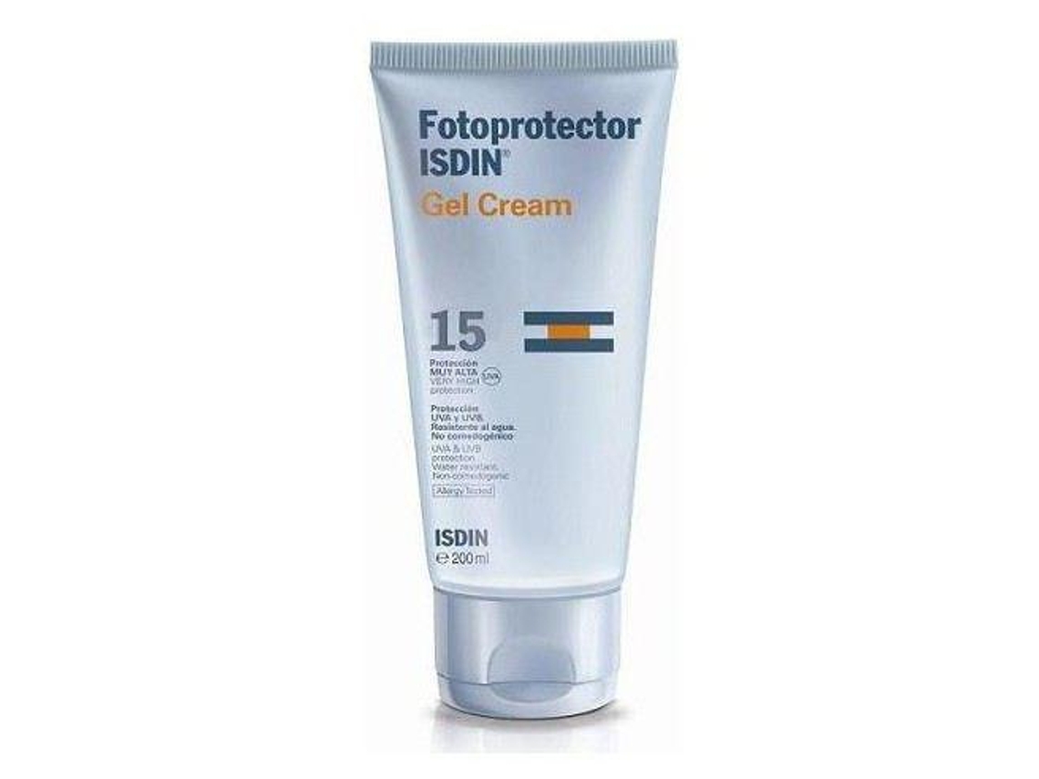 Isdin Fotoprotetor Gel De Creme 200 Ml Spf 15