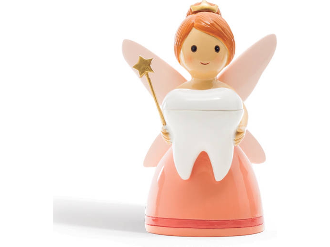 Figura Decorativa LITTLE DROPS OF WATER Fada dos Dentes Rosa