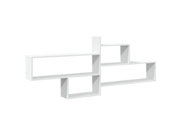 Prateleira de Parede Derivados de Madeira Branco 167,5x18x68 cm MAISON EXCLUSIVE