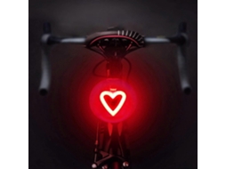 Lanterna Traseira De Bicicleta, Lanterna Traseira De Led Recarregável Para Ciclismo Noturno, Acessórios Fofos Para Bicicleta, Lant Aquaforge