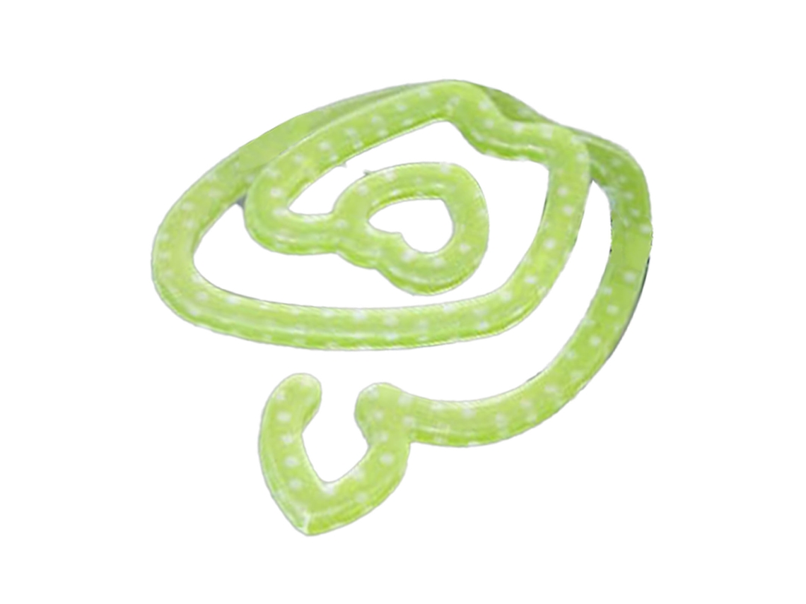 Clip de Papel Fruta Verde Decorativo Casa Escola