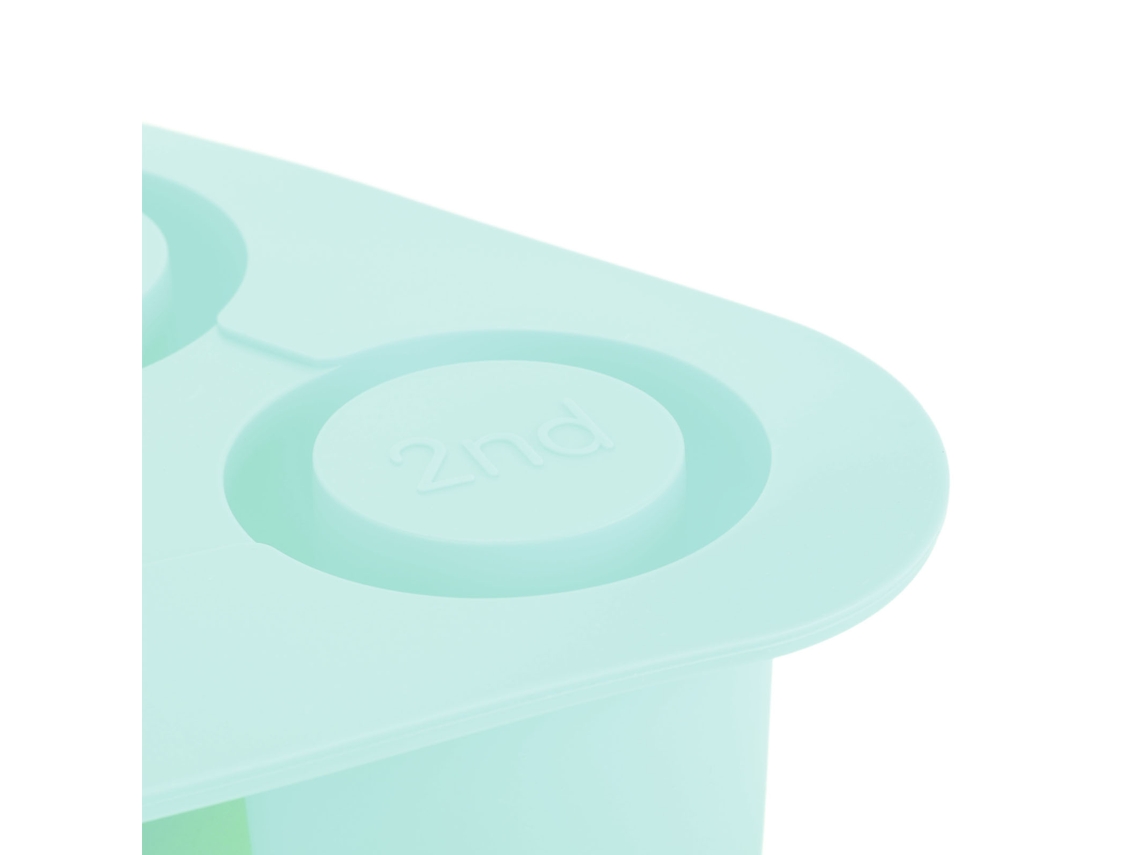 Nova Line forma de Gelo Cilíndrica Oca de Silicone com Tampa 3pcs para Bebidas Café Coquetel