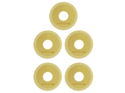 5pcs Disco De Corte Diamante Lâmina Serra 60mm Sinterizado Ouro Para Mármore Ferramentas De Polimento Rápido