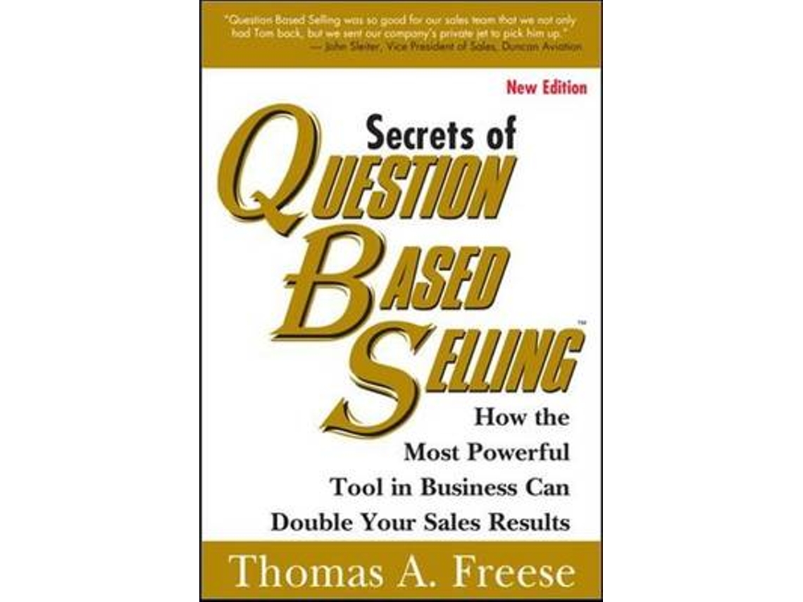 Livro Secrets of QuestionBased Selling de Thomas Freese (Inglês)