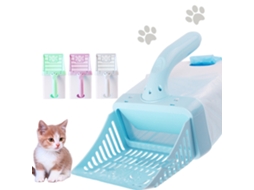 Pá de Areia para Gato com Caixa Ferramenta Limpeza