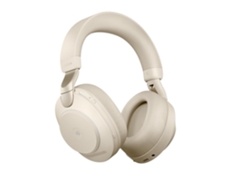 Jabra Evolve2 85 Ms Stereo Auscultadores Fita de Cabeça Conetor 3.5 Mm Usb Type-C Bluetooth Bege