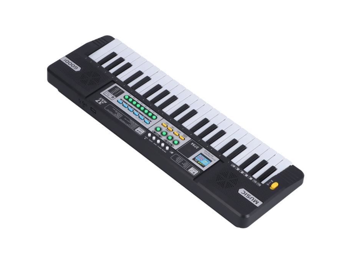 Teclado elétrico para piano infantil, brinquedo de piano bebê com 22 teclas,  brinquedo de piano musical