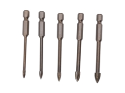 Laxiscreed Conjunto De Brocas Triangulares Cruzadas Para Perfuração, 5 Unidades Multifuncionais