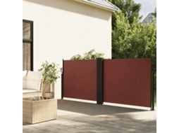 Vidaxl Toldo Lateral Retrátil 120x1200 Cm Castanho