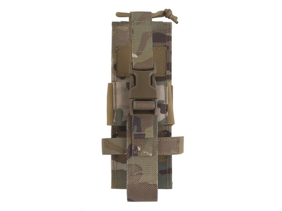 Bolsa De Transporte De Rádio Em Nylon Para Uso Externo, 21 X 7,6 Cm, Leve E Ajustável, Ideal Para Caça E Eventos Esportivos Ao Ar Livre.