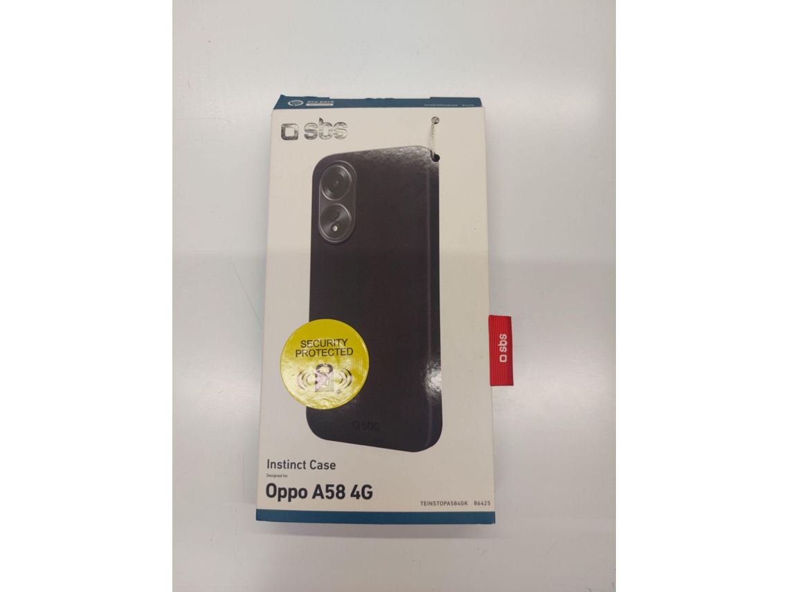 Capa SBS Instinct Oppo A58 4G (Outlet Caixa Aberta - Preto)