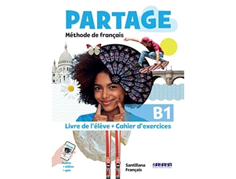 Livro Partage B1 Livrecahier Da Editorial Santillana De Luca Giachino E Carla Baracco (francês)