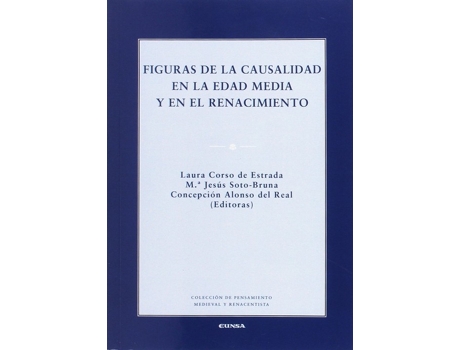 Livro Figuras De La Causalidad En La Edad Media Y En El Renacimien de Laura Corso De Estrada (Espanhol)