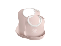 Conjunto Babador BABYBJÖRN Grande e Pequeno Rosa Pastel