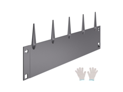 Jogo De Aros Metálicos Succebuy De 5 Peças 990x207x1,5 Mm Com Dentes Precisos, Cinza Escuro