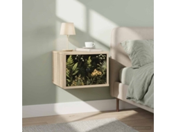 Vidaxl Armário De Cama Montado Na Parede Rhenen Carvalho Sonoma