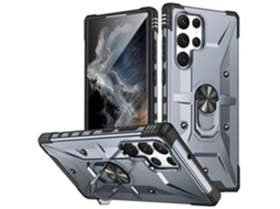 Capa Para Celular Com Suporte De Anel Para Samsung Galaxy S23 Ultra 5g