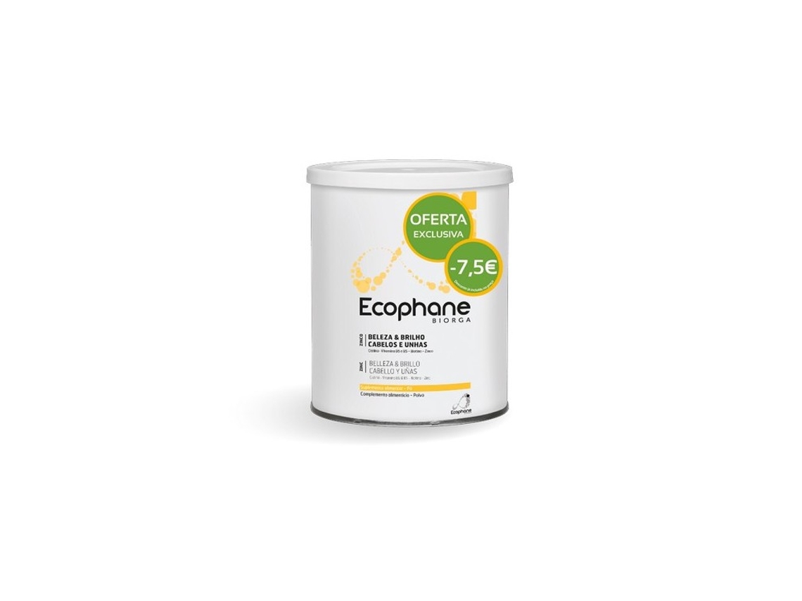 Creme Corporal ECOPHANE Fortificante em Pó para Cabelo e Unhas (18gr)