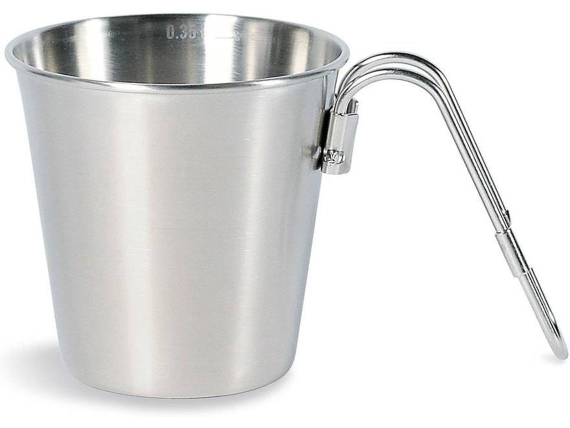 Caneca Para Campismo TATONKA Expedition Mug (Aço Inoxidável - 9 x 9 cm)