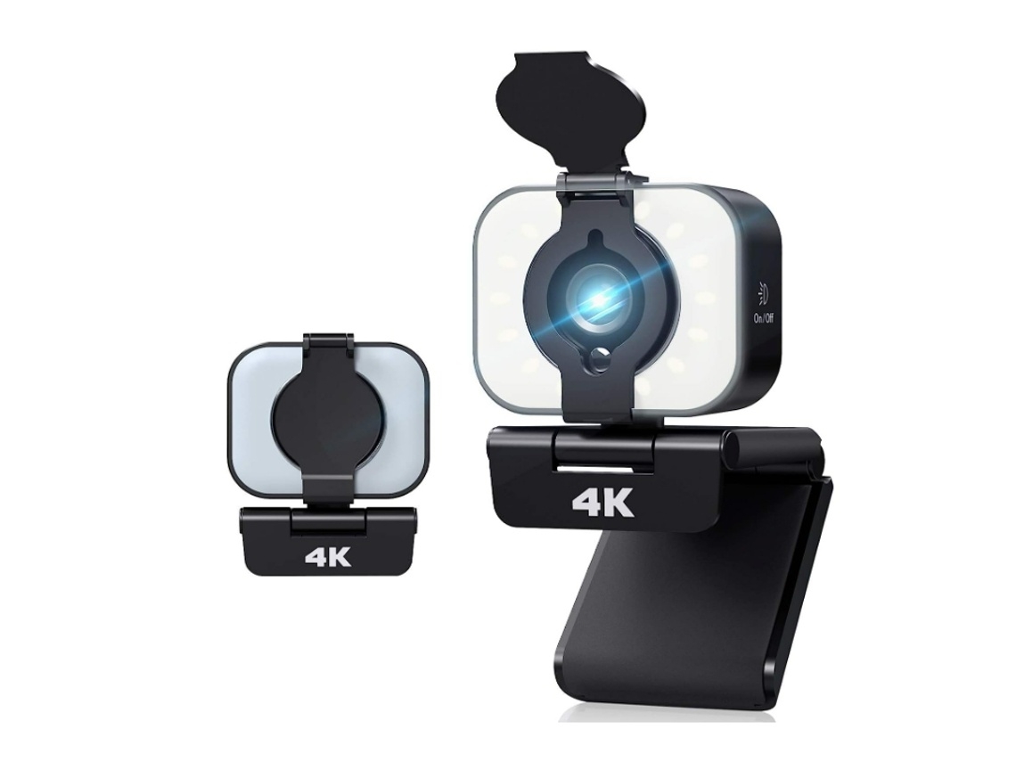 Lurelia Webcam 4k Com Microfone Preto
