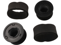 Kit Com 2 Filtros De Espuma Laváveis Cleanview Para Aspirador Pó Sem