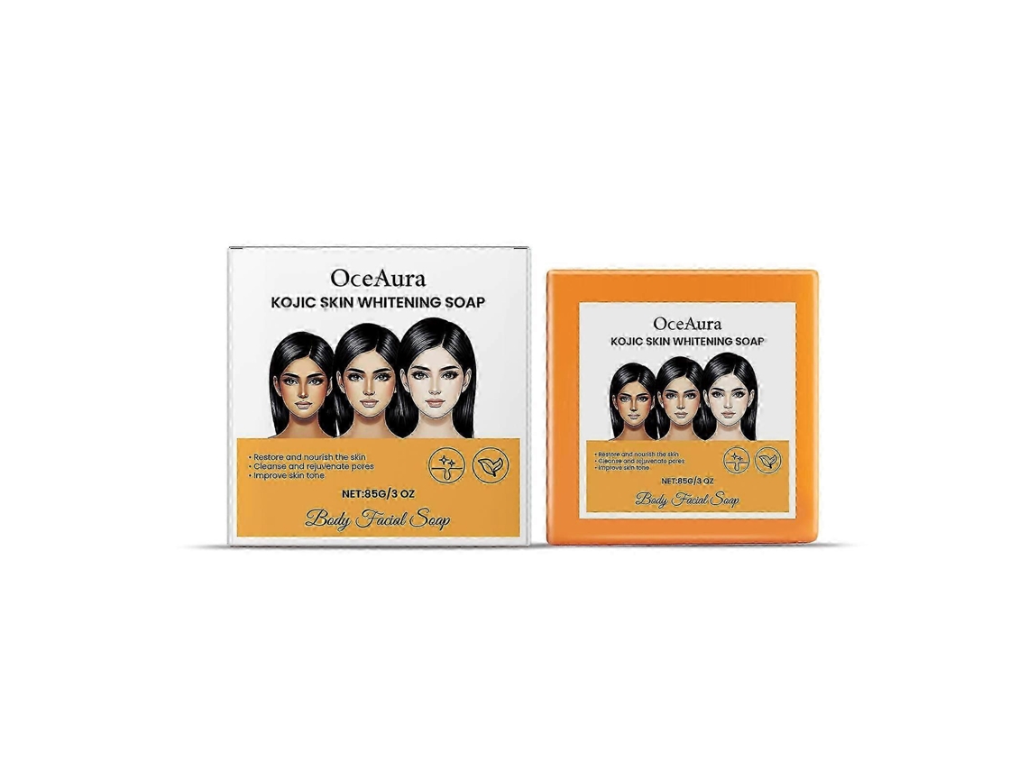 Sabonete De Limpeza Facial Oceaura: Limpador De Poros, Esfoliante E Hidratante, Suave E Hidratante Para A Pele.