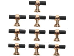Conjunto De 10 Puxadores Pequenos Liga Metálica Para Armários Cozinha, Incluindo Puxadores De Portas E Gavetas, Na Cor