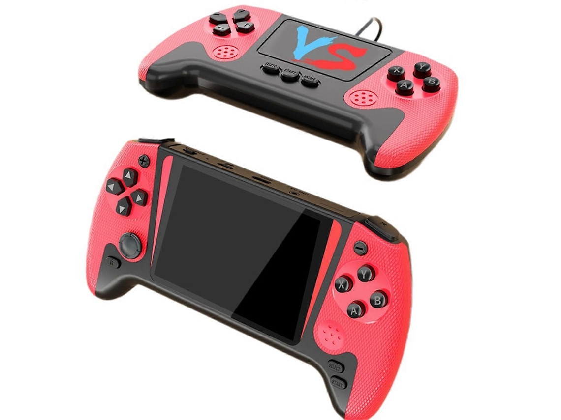 Console De Videogame Portátil Estilo Arcade Retrô 500 Em 1 De 3,5 Polegadas, Vermelho Ly Ebike