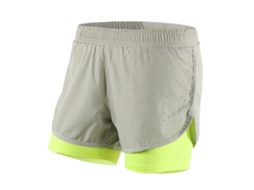 2026rebe-pantalones Cortos De Running Para Mujer 2 En 1 Secado Rápido Transpirable Con Forro Largo Para Entrenamiento Y Ciclismo