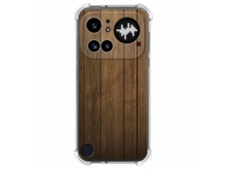 Capa Tumundosmartphone De Silicone À Prova De Choque Para Nothing Phone 4a Pro 5g Com Estampa De Madeira E Desenho Animado