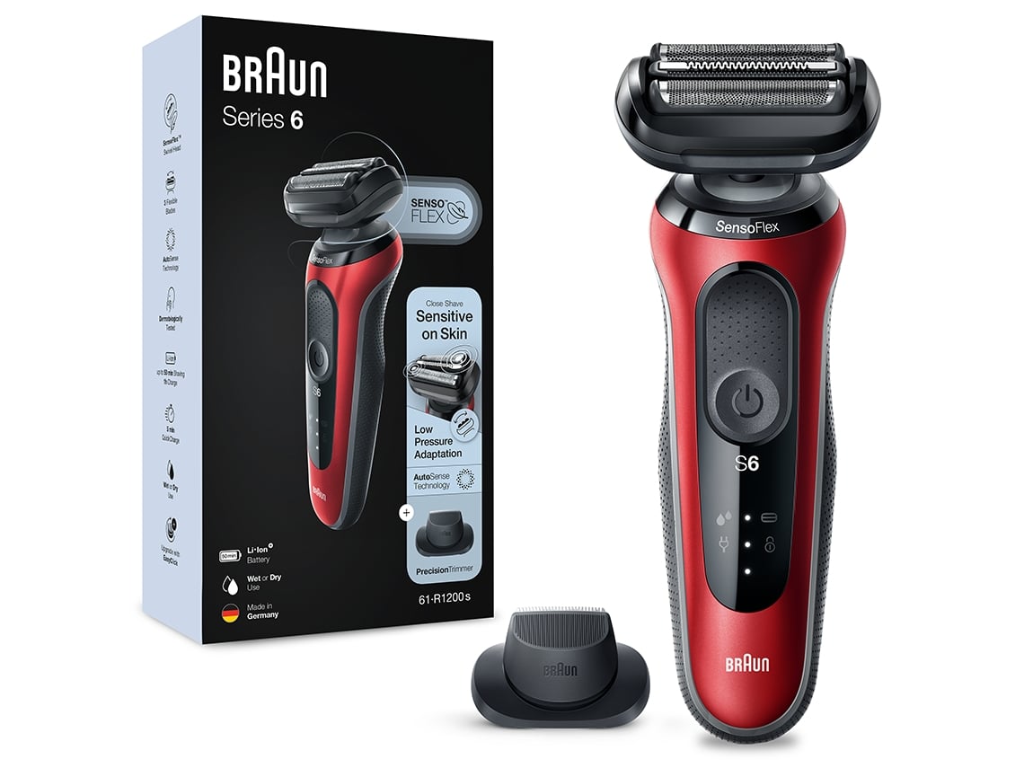 Máquina de Barbear Braun 61B1200S - Braun