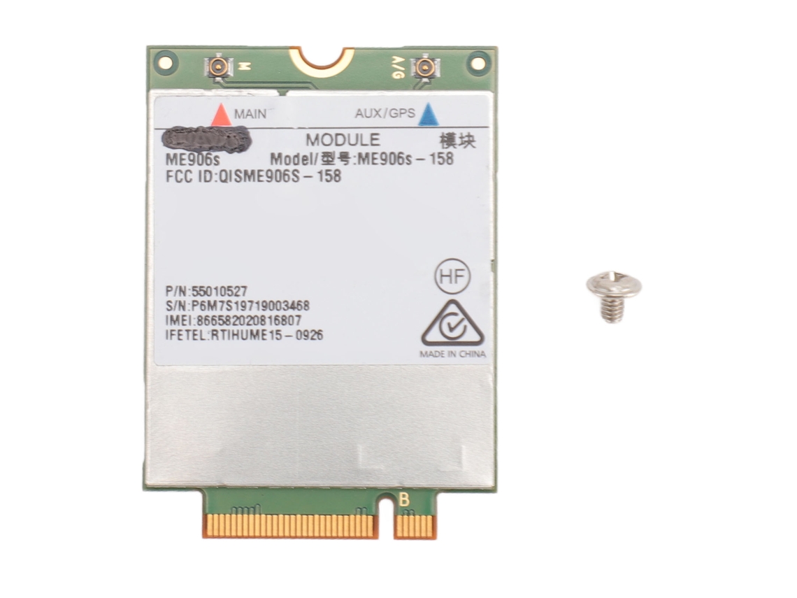 Módulo De Placa De Rede Sem Fio M.2 Me906s 158 4g Lte Para Windows 7 8 8.1 10