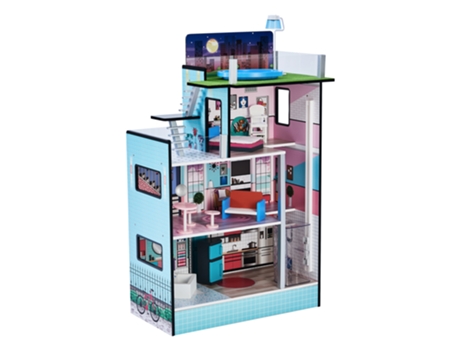 Casas de Bonecas OLIVIA'S LITTLE WORLD (Madeira - Branco - 95,7 cm)