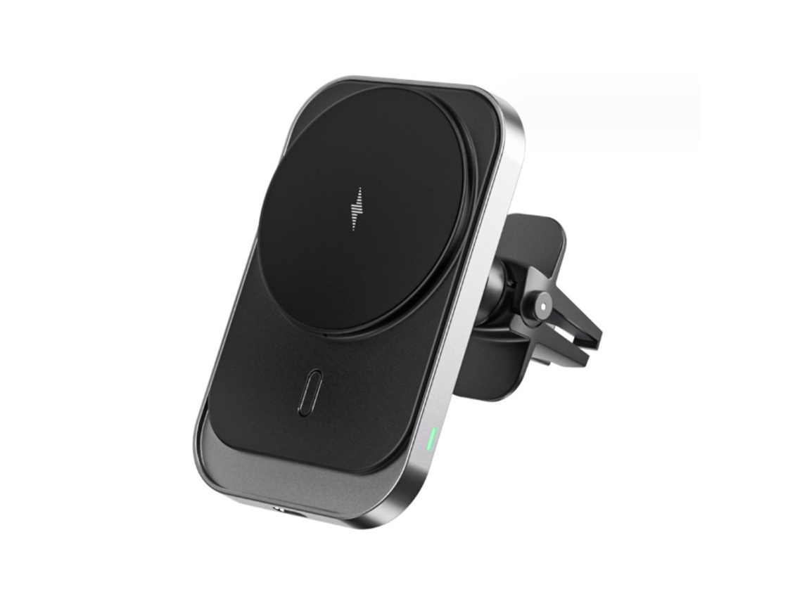 Carregador Carro Magsafe Yizhood Magnética Preto