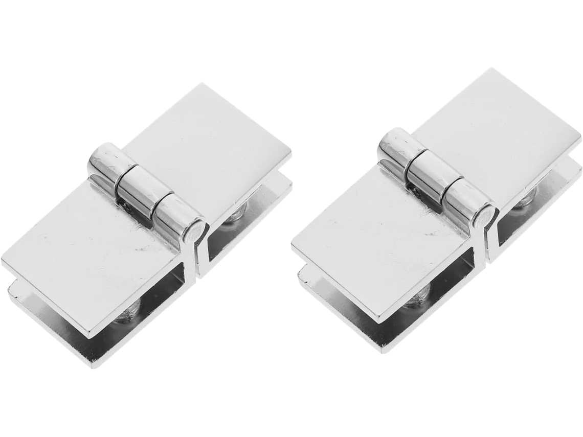 Dobradiças Robustas Para Portas De Vidro Em Liga Zinco, Com Design