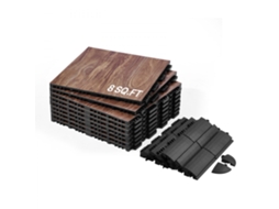 Conjunto De Piso Modular, Tapetes De Treino E Placas Antiderrapantes Para Ginásio E Estúdios Tekmaquinas