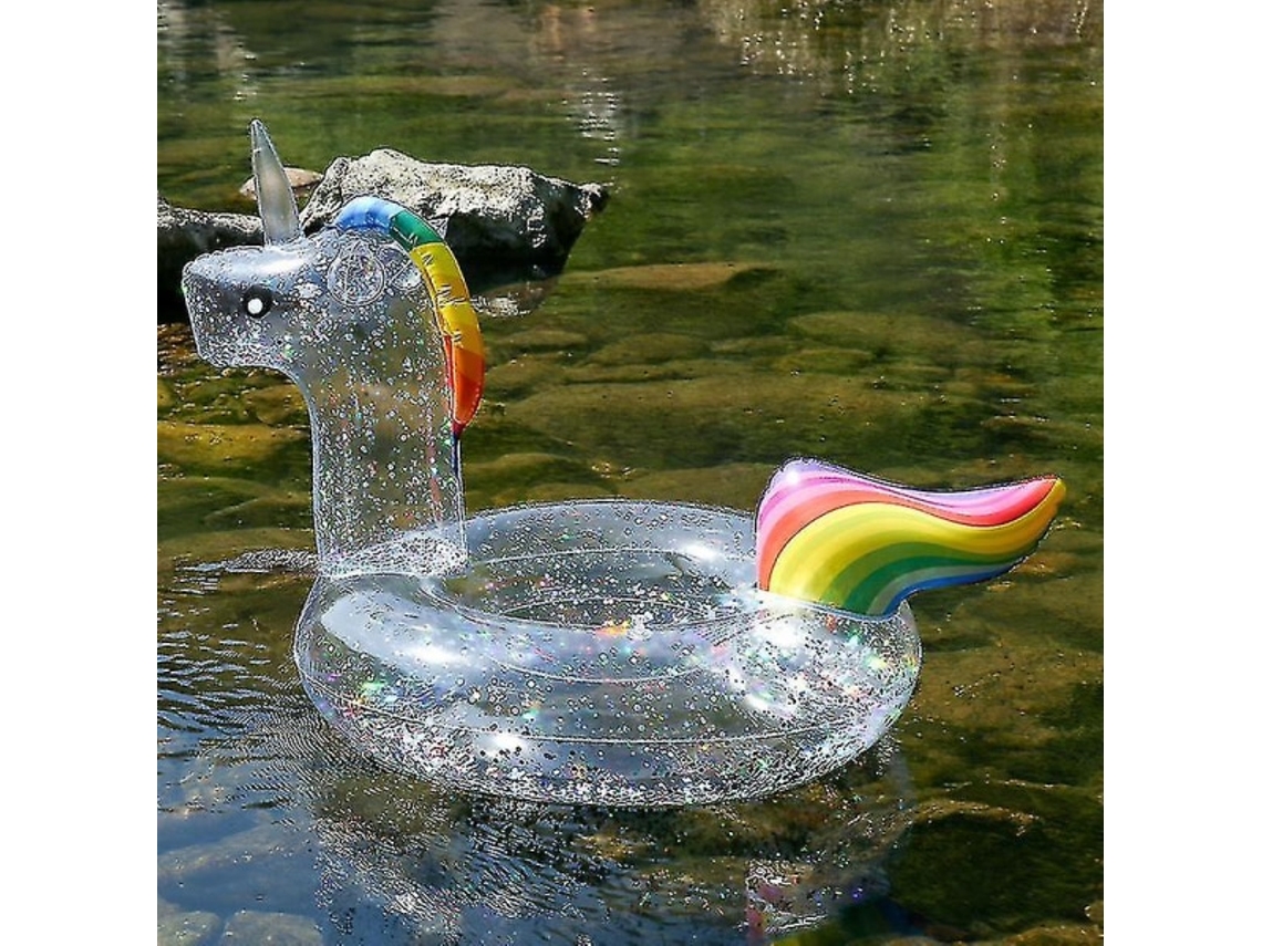 Boia Inflável em Formato de Flamingo e Unicórnio para Crianças, Perfeita para o Verão, para Piscina e Festas na Água AQUAFORGE