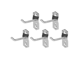 5 Peças De Gancho Para Armário De Ferramentas Material Prateleira Suporte Suspenso Para Chave Inglesa Hardware 50x6mm